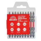 Биты Vitals Master S2 двухсторонние PH1 + PH2 х 65 мм, 10 шт.