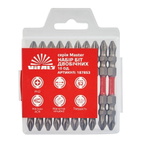 Биты Vitals Master S2 двухсторонние PH2 + PH2 х 65 мм, 10 шт.
