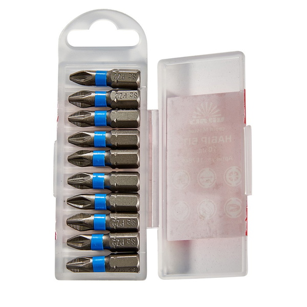 Биты Vitals Master S2 PZ2 х 25 мм, 10 шт.