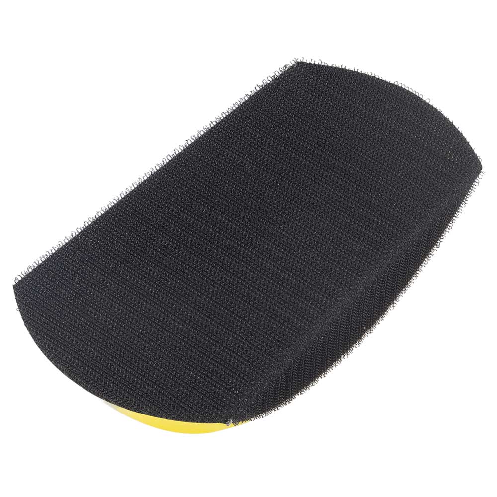 Блок шлифовальный Sigma ручной полиуретановый Ø125 мм с липучкой (прямоугольный)