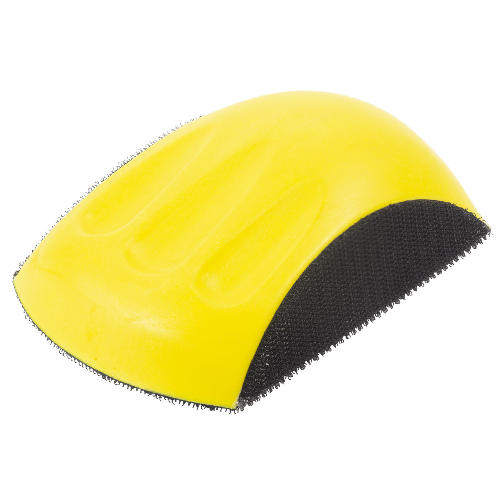 Блок шліфувальний Sigma ручний поліуретановий Ø150 мм з липучкою (прямокутний)