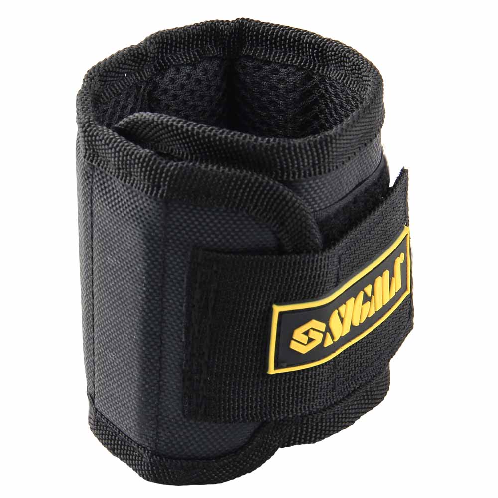 Браслет магнитный Sigma строительный 360 х 90 мм, 10 магнитов, баллистический нейлон 1680D