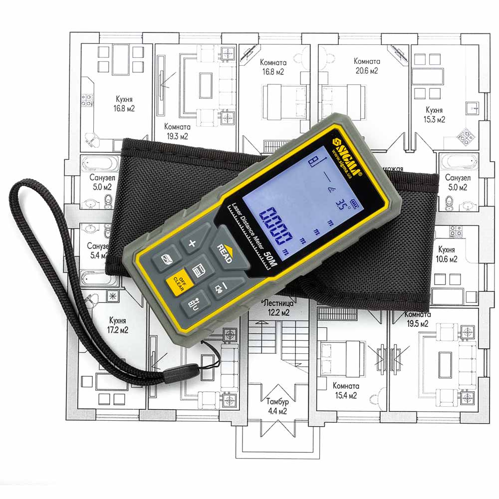 Далекомір лазерний Sigma 50 м