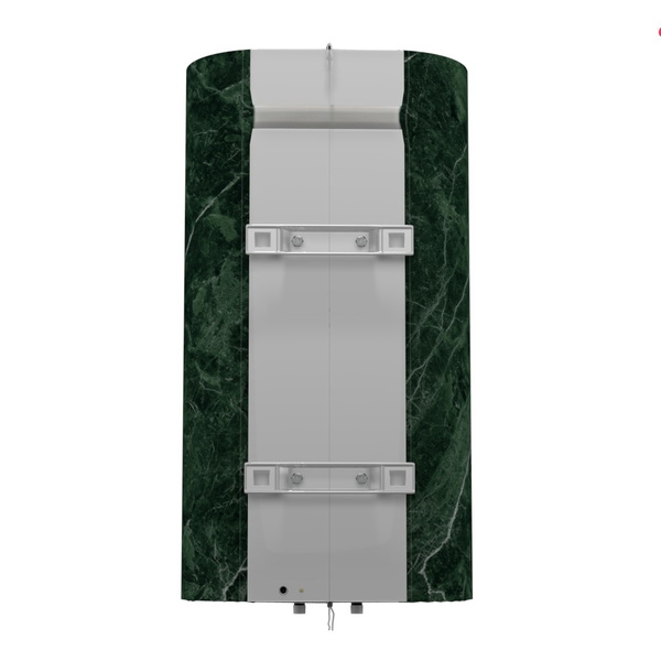 Декоративный чехол для бойлера Willer EV50DR Grand (Черный мрамор / 927 х 902 мм / 35)