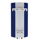 Декоративный чехол для бойлера Willer EV50DR Optima (Диагональ синяя / 1055 х 560 мм / 68-3)