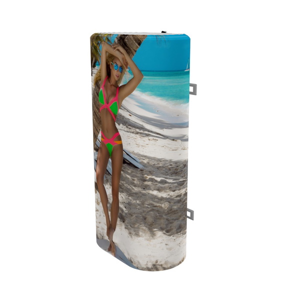 Декоративный чехол для бойлера Willer IV50DR-Brig (Девушка на пляже / 880 х 860 мм / 5)