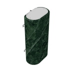 Декоративный чехол для бойлера Willer IV80DR-Brig (Черный мрамор / 980 х 985 мм / 11)