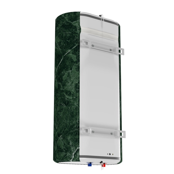Декоративный чехол для бойлера Willer IV80DR-Brig (Черный мрамор / 980 х 985 мм / 11)
