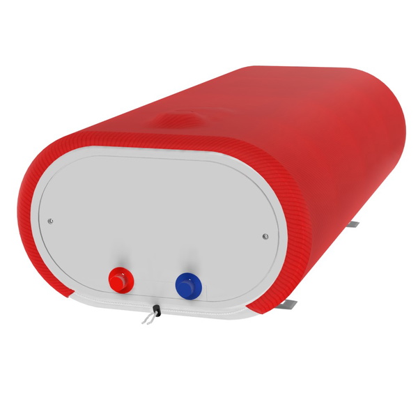Декоративный чехол для бойлера Willer IV80DR-Brig (Диагональ красная / 980 х 985 мм / 70-2)
