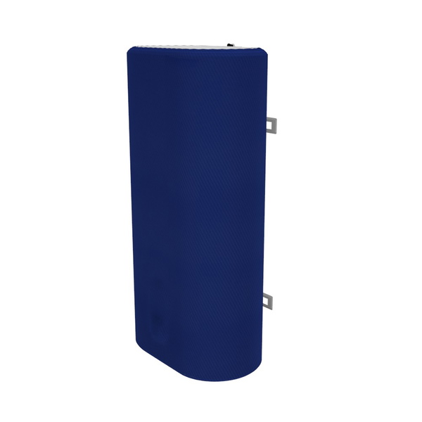 Декоративный чехол для бойлера Willer IV80DR-Brig (Диагональ синяя / 980 х 985 мм / 68-2)