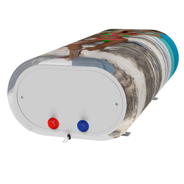 Декоративний чохол для бойлера Willer IV80DR-Brig (Дівчина на пляжі / 980 х 985 мм / 13)
