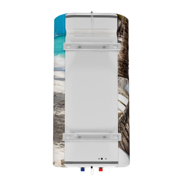 Декоративний чохол для бойлера Willer IV80DR-Brig (Дівчина на пляжі / 980 х 985 мм / 13)