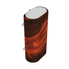 Декоративный чехол для бойлера Willer IV80DR-Brig (Орех / 980 х 985 мм / 15)