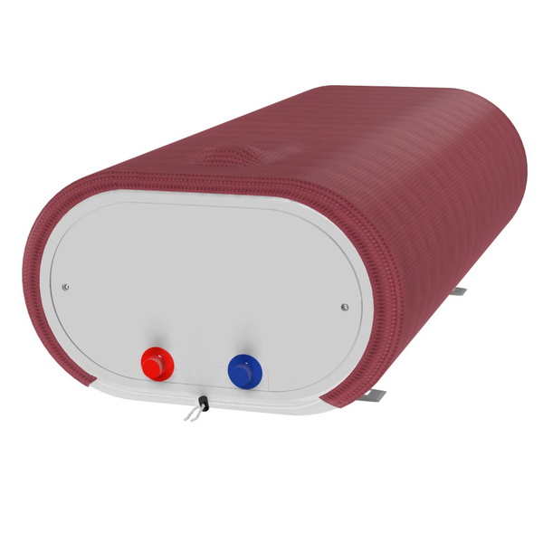 Декоративный чехол для бойлера Willer IV80DR-Brig (Жаккард бордовый / 980 х 985 мм / 71-2)