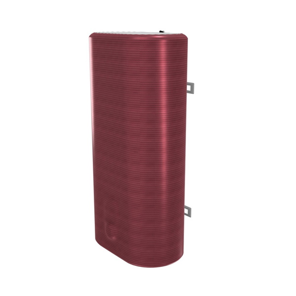 Декоративный чехол для бойлера Willer IV80DR-Brig (Жаккард бордовый / 980 х 985 мм / 71-2)