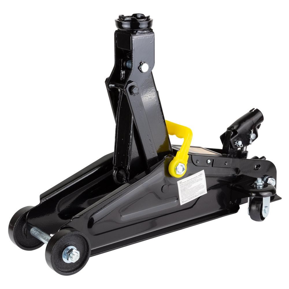 Домкрат Sigma гидравлический подкатной 2т H 130-345 мм (кейс)