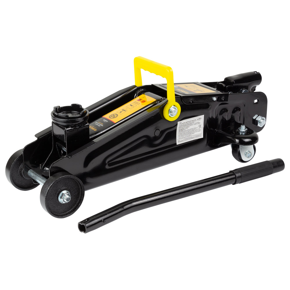 Домкрат Sigma гидравлический подкатной 2т H 135-330 мм