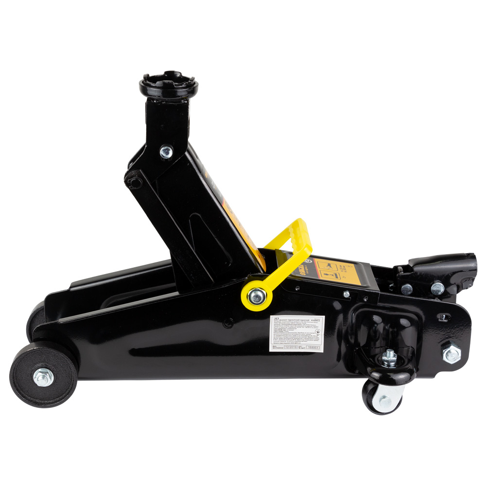 Домкрат Sigma гидравлический подкатной 2т H 135-330 мм