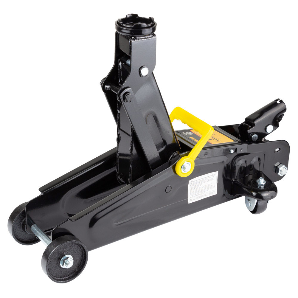 Домкрат Sigma гидравлический подкатной 2т H 135-330 мм (кейс)