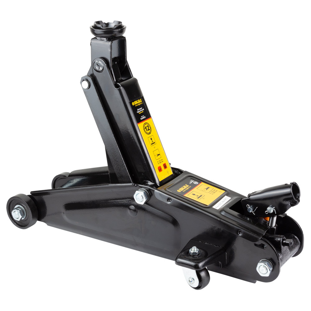 Домкрат Sigma гидравлический подкатной 3т H 135-380 мм