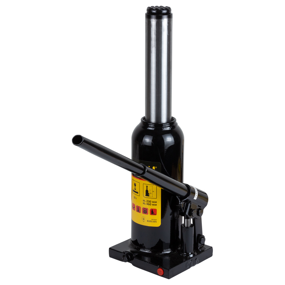 Домкрат Sigma гидравлический бутылочный 10т H 230-460 мм