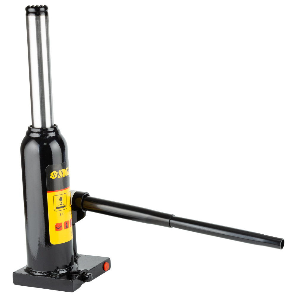 Домкрат Sigma гидравлический бутылочный 5т H 210-420 мм