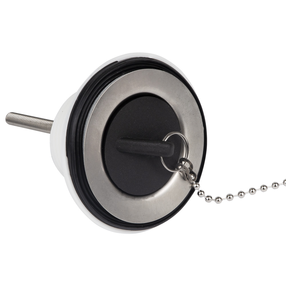 Донний клапан для раковини Wirquin з пробкою на ланцюжку 1¼" Ø33 мм