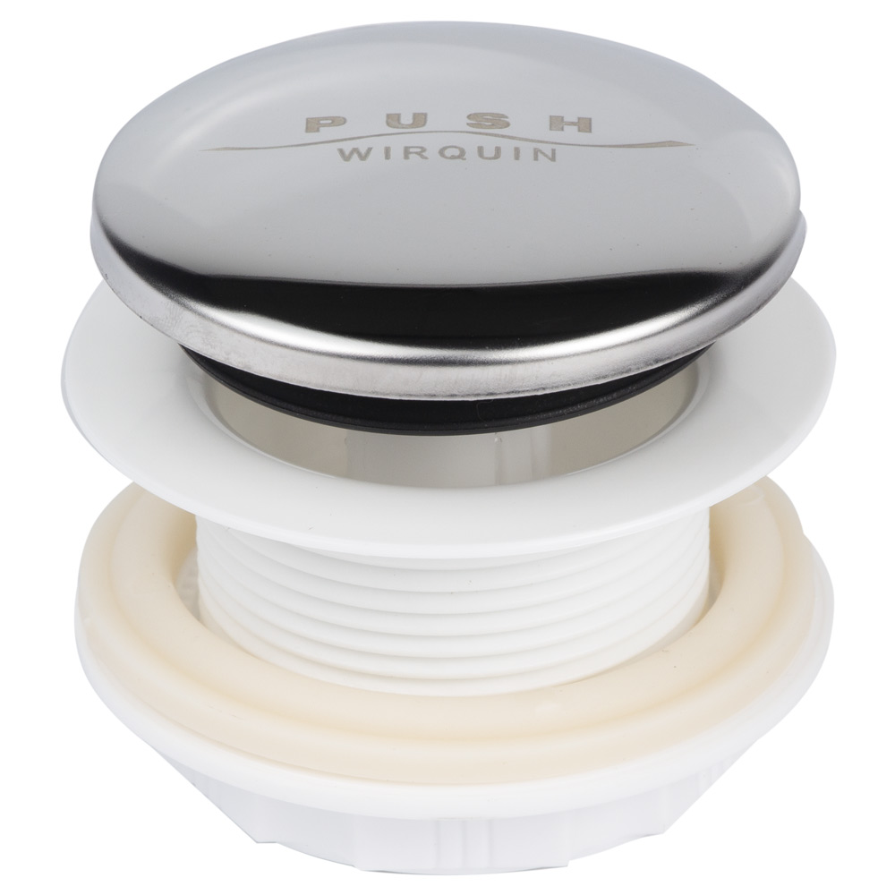 Донний клапан для ванни Wirquin Click-Clack Ø61 мм