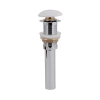 Донний клапан для раковини Qtap PU02 225х70х70 White