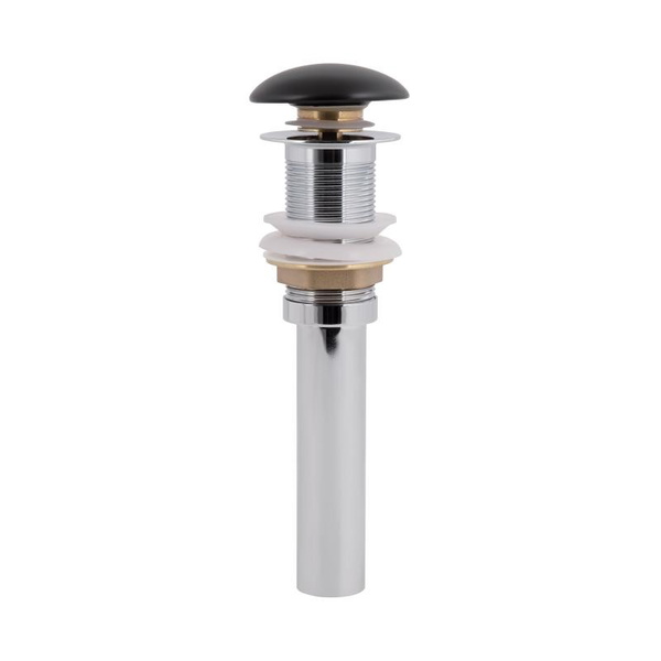Донний клапан для раковини Qtap PU03 225х70х70 Matt black