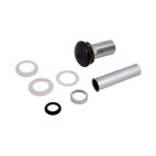 Донний клапан для раковини Qtap PU03 225х70х70 Matt black