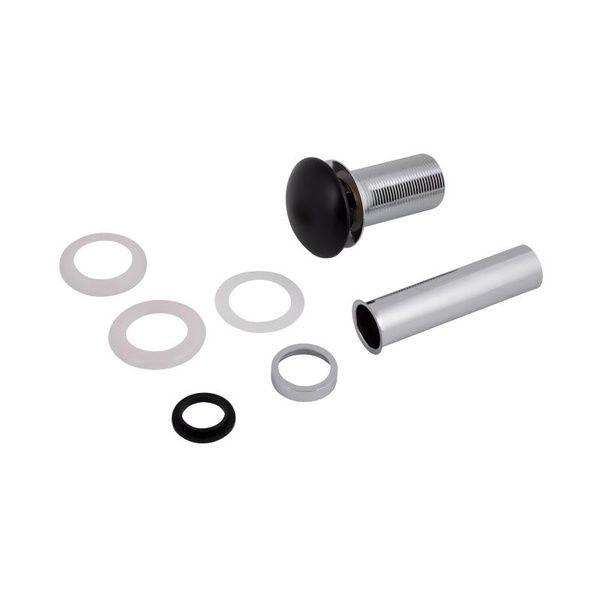Донний клапан для раковини Qtap PU03 225х70х70 Matt black