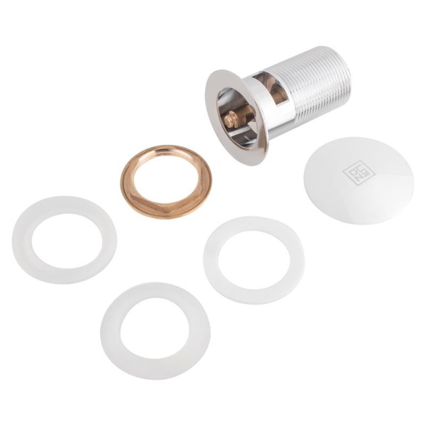 Донный клапан Lidz Tani 003 нажимной 1 1/4" с переливом Chrome (LDTAN003CRM32526)