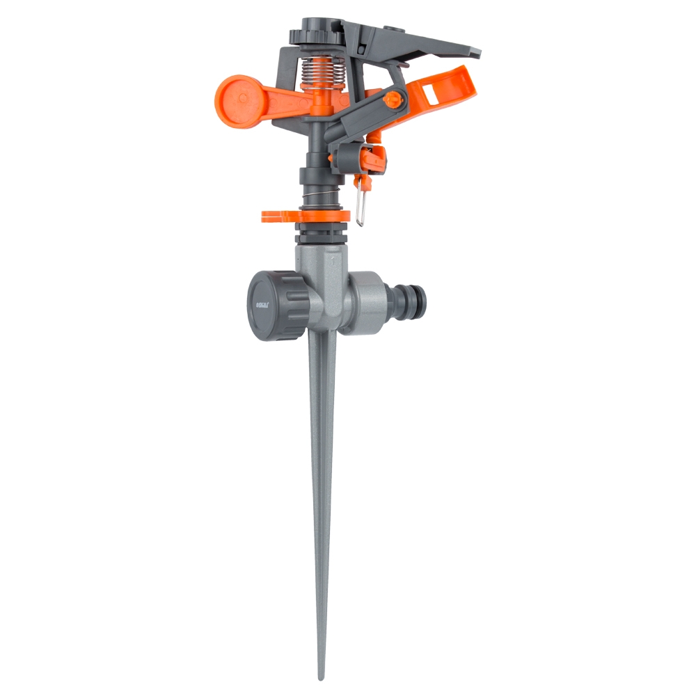 Дощувач Flora імпульсний на металевому кілочку (ABS+AL)