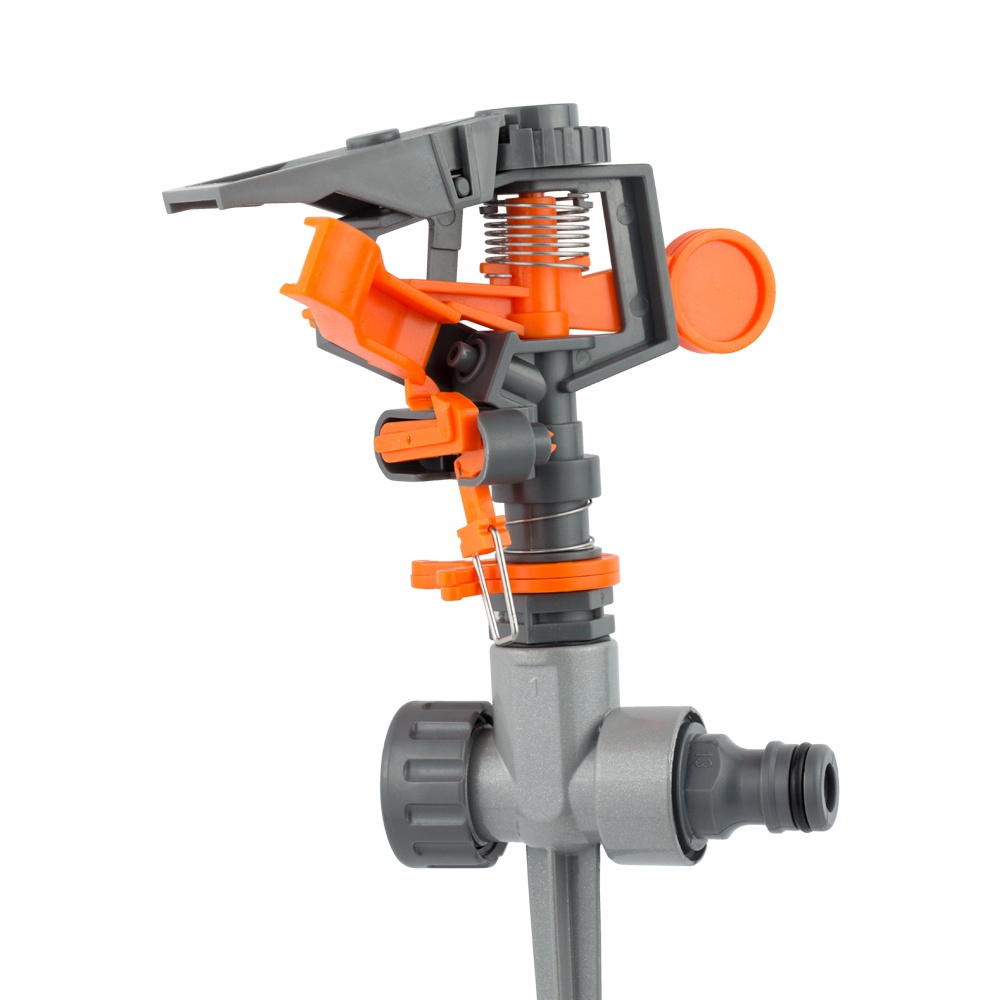 Дощувач Flora імпульсний на металевому кілочку (ABS+AL)