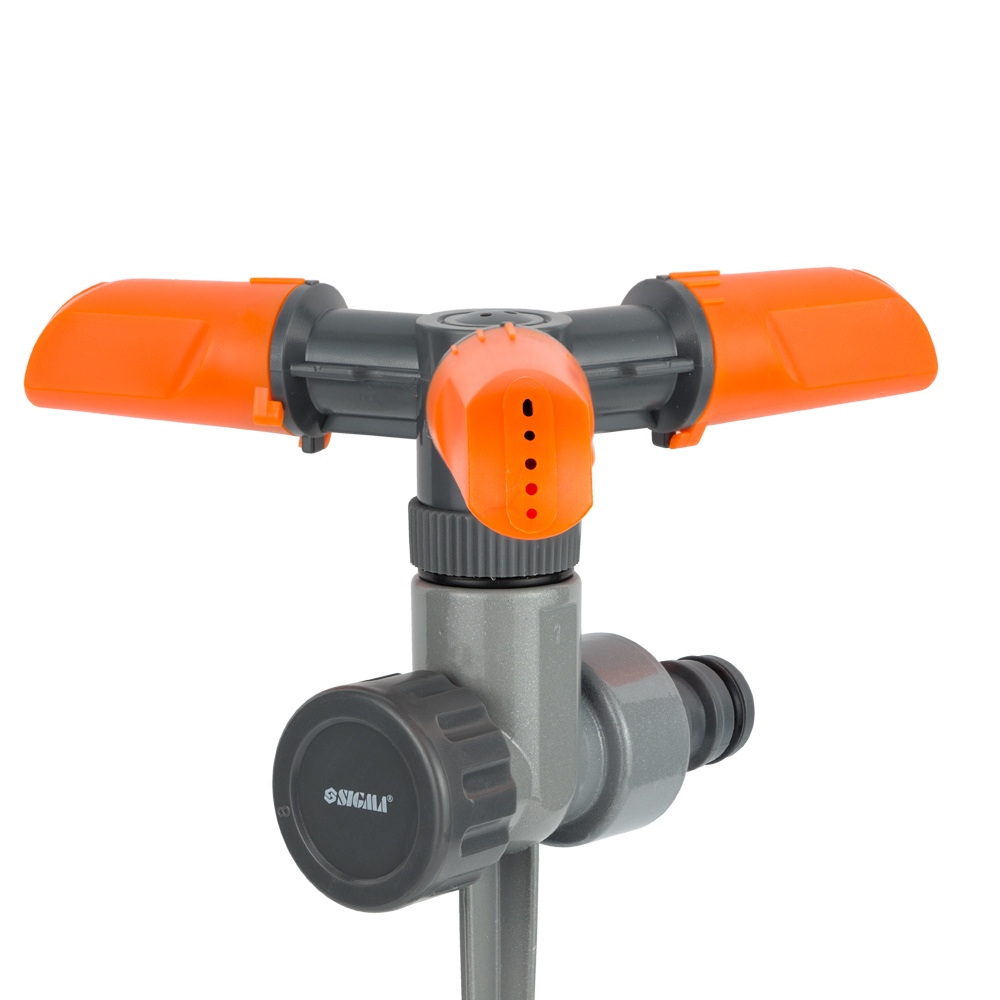 Дощувач Flora круговий на металевому кілочку (ABS+AL)