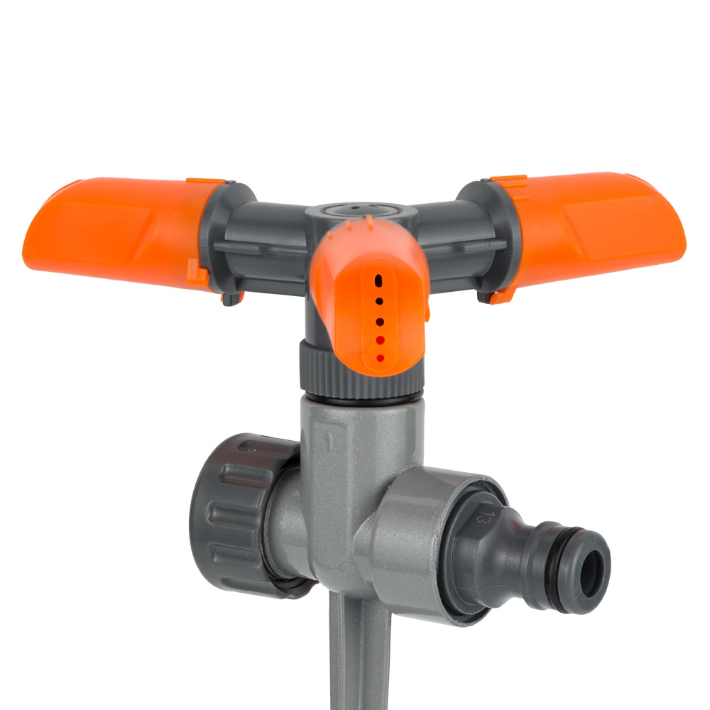 Дощувач Flora круговий на металевому кілочку (ABS+AL)