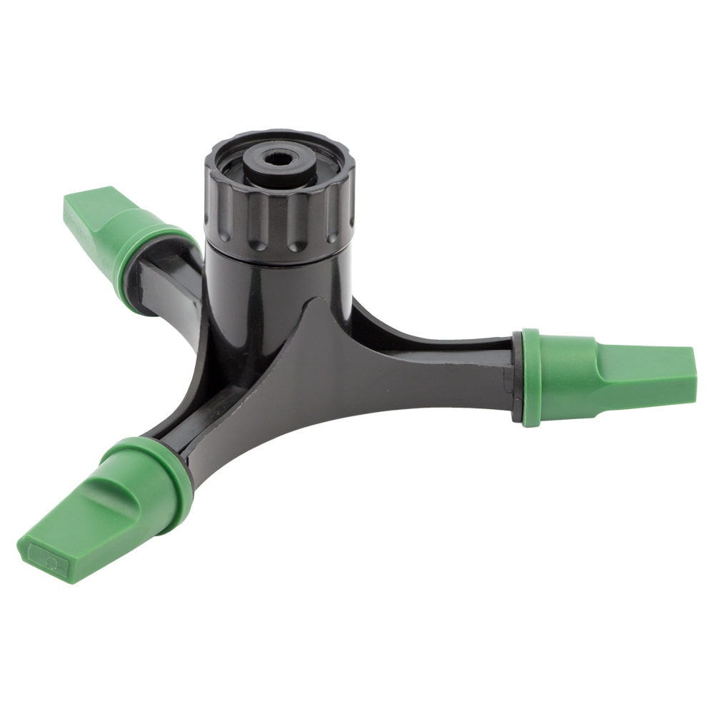 Дождеватель Grad круговой 3 рожка (круглый) (ABS)