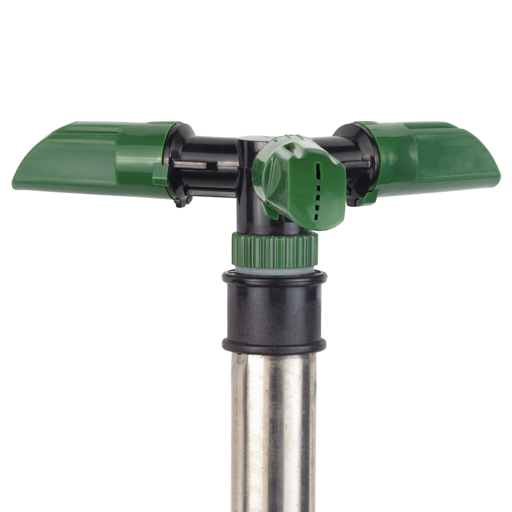 Дощувач Grad круговий 3 ріжки на штанзі (ABS+AL)