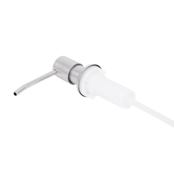 Дозатор для миючого засобу Lidz Acsis LA29 Brushed Steel, круглий (LDACSLA29BRU49828)