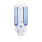 Дозатор для рідкого мила Lidz Playa 0101 настінний 380 мл White (LDPLA0101WHI22316)