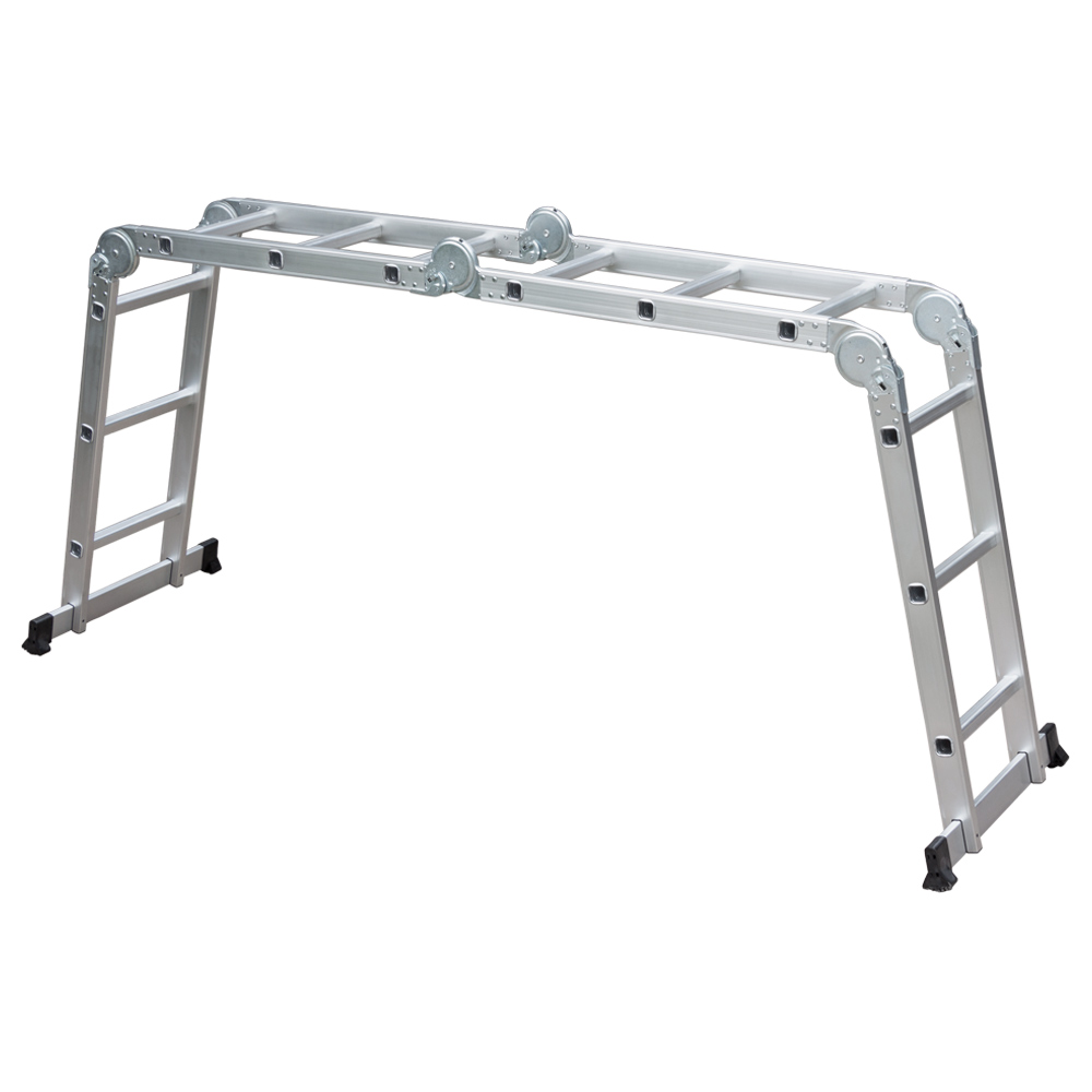 Драбина Flora багатоцільова алюмінієва 4 х 3 сходинок 3.56 м