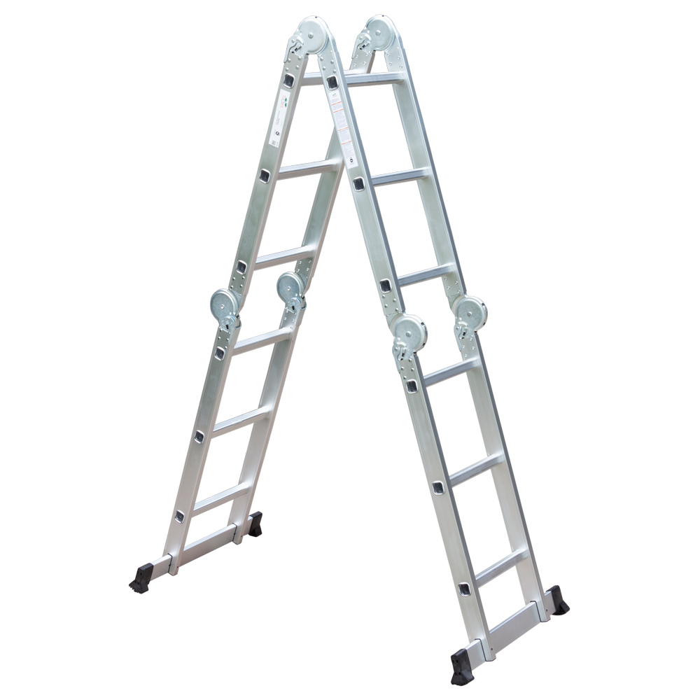 Драбина Flora багатоцільова алюмінієва 4 х 3 сходинок 3.56 м