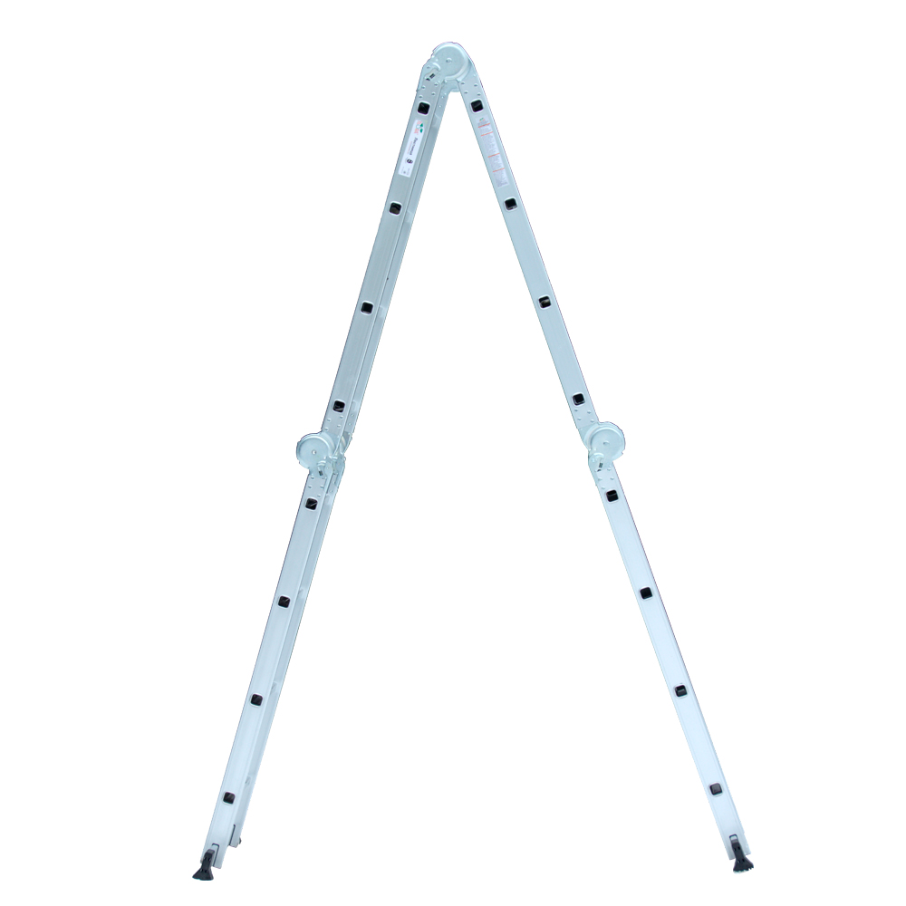 Драбина Flora багатоцільова алюмінієва 4 х 4 сходинок 4.58 м