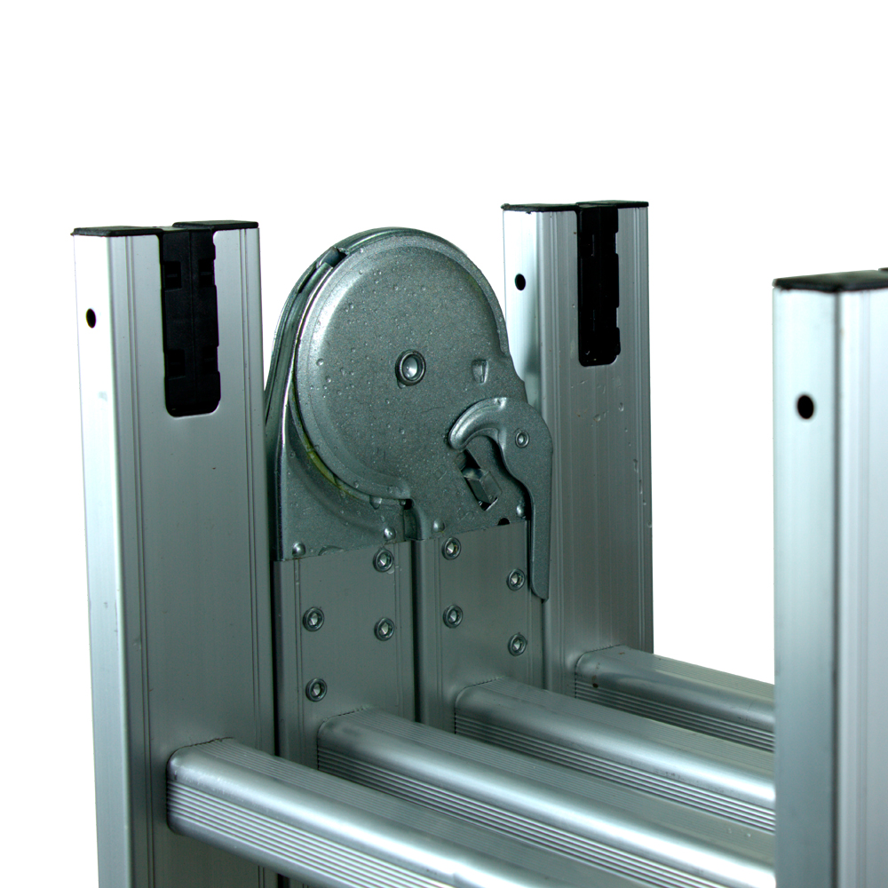 Драбина Flora багатоцільова алюмінієва 4 х 4 сходинок 4.58 м