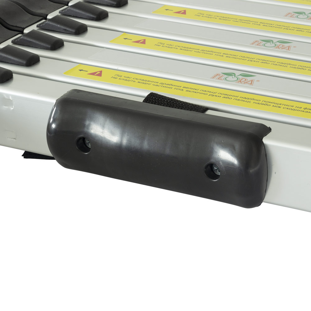 Драбина Flora телескопічна 13 сходинок 3.8 м