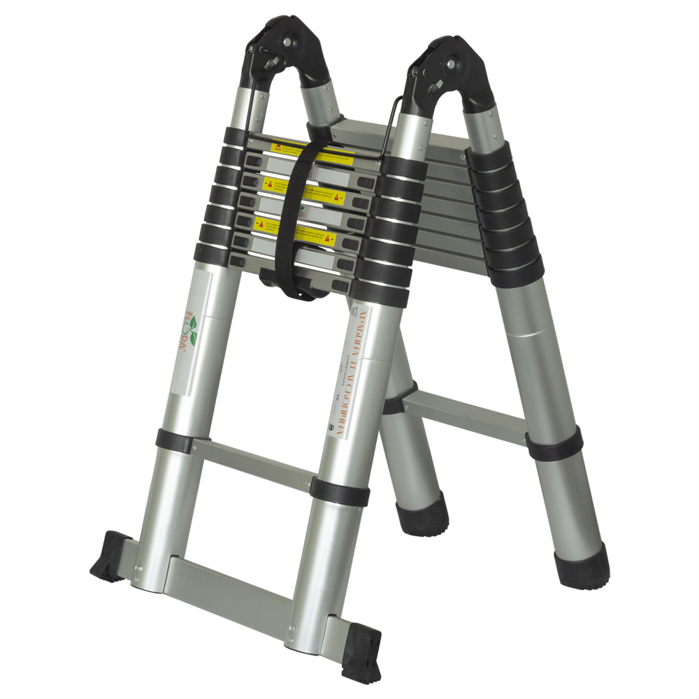 Драбина Flora телескопічна універсальна 16 сходинок 5.0 м