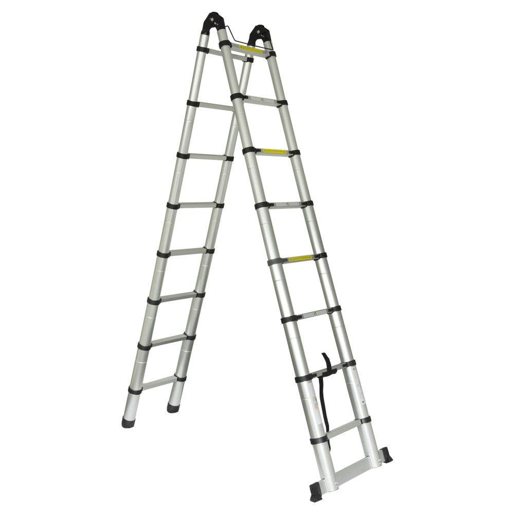Драбина Flora телескопічна універсальна 16 сходинок 5.0 м