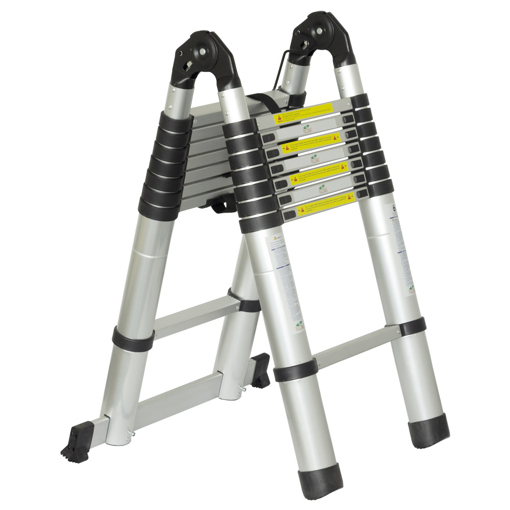 Драбина Flora телескопічна універсальна 16 сходинок 5.0 м