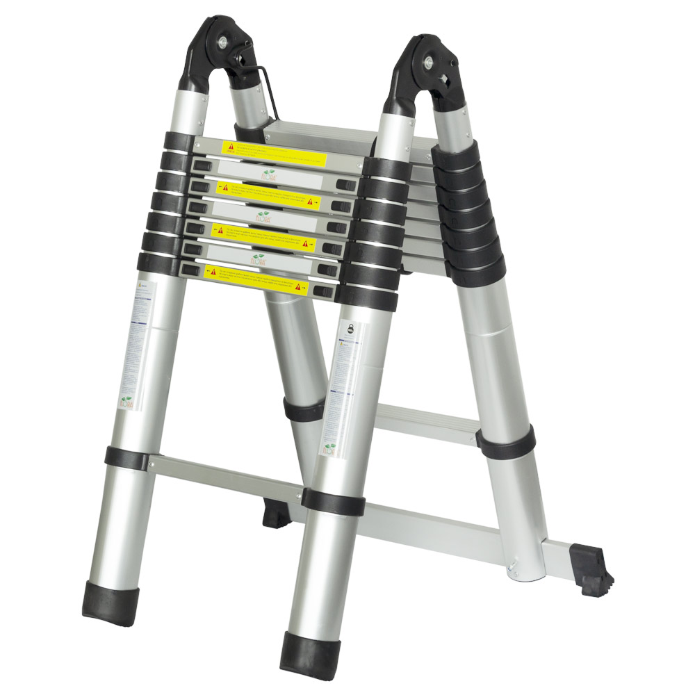 Драбина Flora телескопічна універсальна 16 сходинок 5.0 м